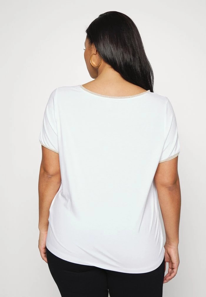 T-Shirt ANNA FIELD Anna Field Basic T-shirt Blanche Femme | TKI-3705234